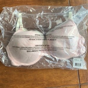 34C brand new Motherhood Maternity light pink bra